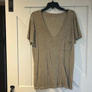 J.Crew linen T shirt